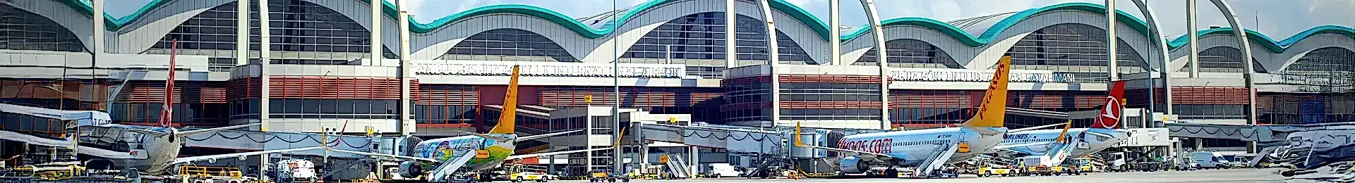 Sabiha Gökçen Havalimanı dıştan görünüm